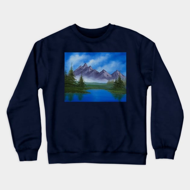 Misty Mountain Crewneck Sweatshirt by J&S mason